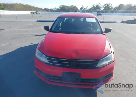 2015 Volkswagen Jetta 2.0L S из США, поврежденный, VIN 3VW2K7AJ7FM304044